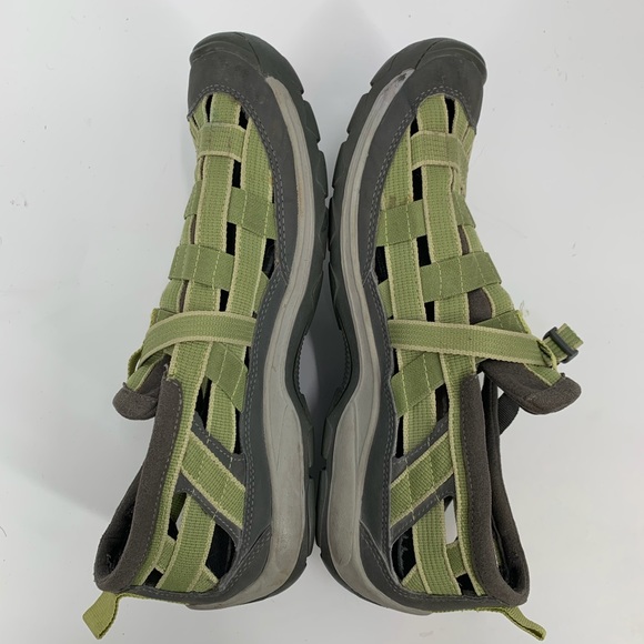 CHACO Paradox Shoe Woven Green Hiking Outdoor 10 - Picture 5 of 9
